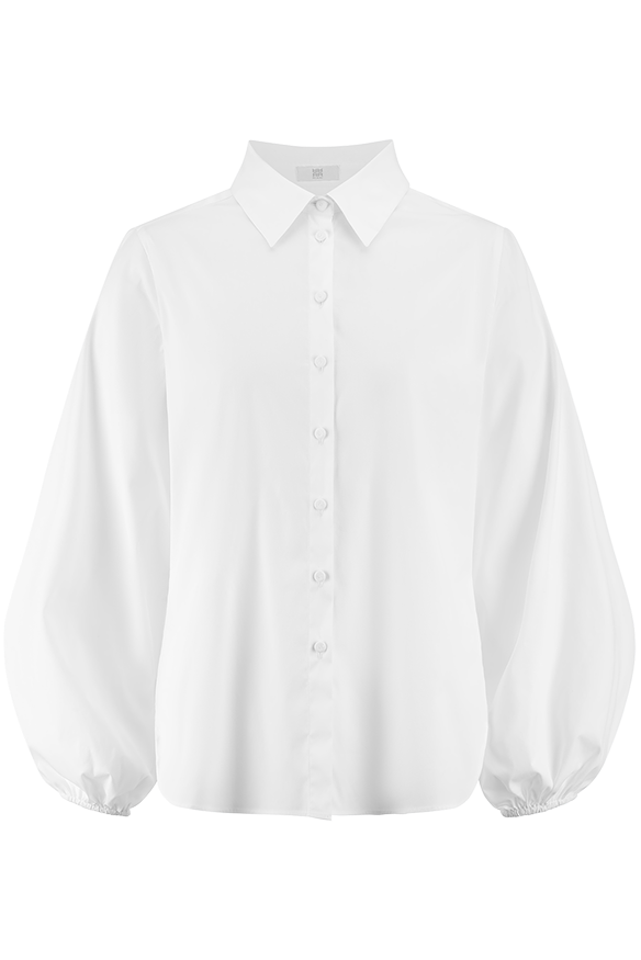 Riani Poplin Blouse With Balloon Sleeves