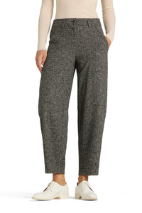Cambio Orly Plain Herringbone Silver/Black