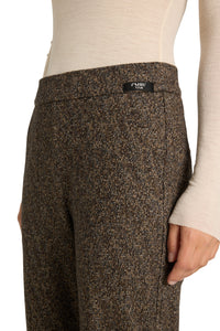 Cambio Ava Utility Tweed Jersey Black/Olive