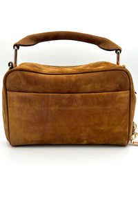 Sac Bobbi Karen KAREN-BW07 Essentiel Antwerp en daim, marron