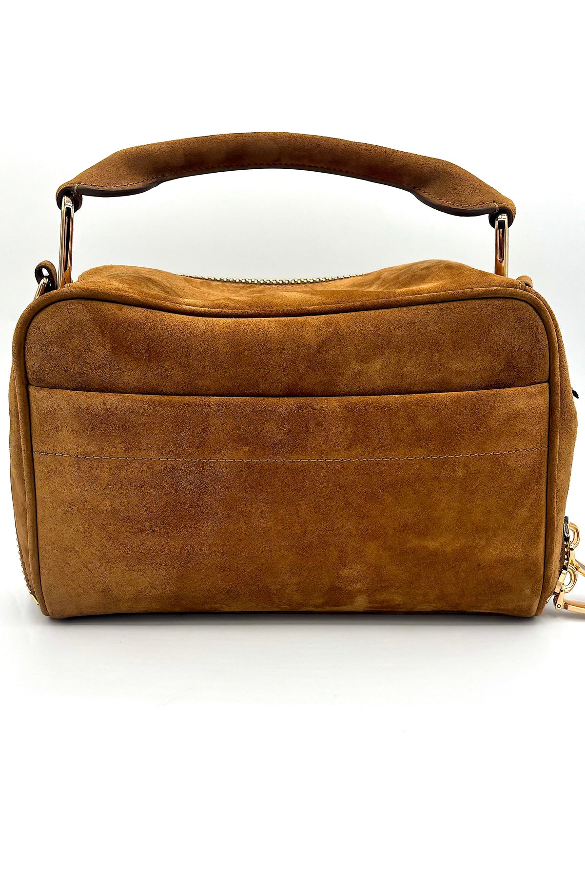 Sac Bobbi Karen KAREN-BW07 Essentiel Antwerp en daim, marron