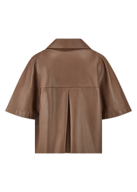 Riani Leather Jacket - Pecan