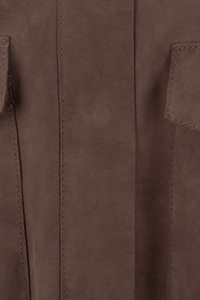 Riani Leather Shirt - Ash