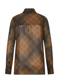 Riani Blouse - Pecan Patterned