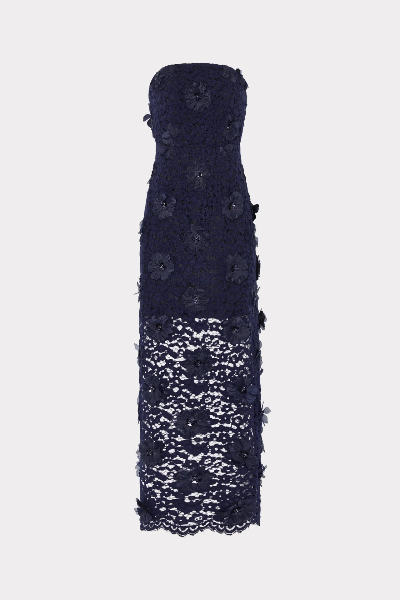 Milly Kait Floral Sequin Dress