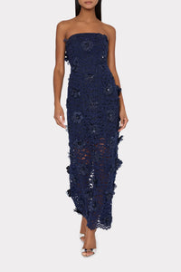 Milly Kait Floral Sequin Dress