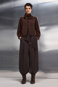 Riani Fluffy Buttoned Cardigan Ebony