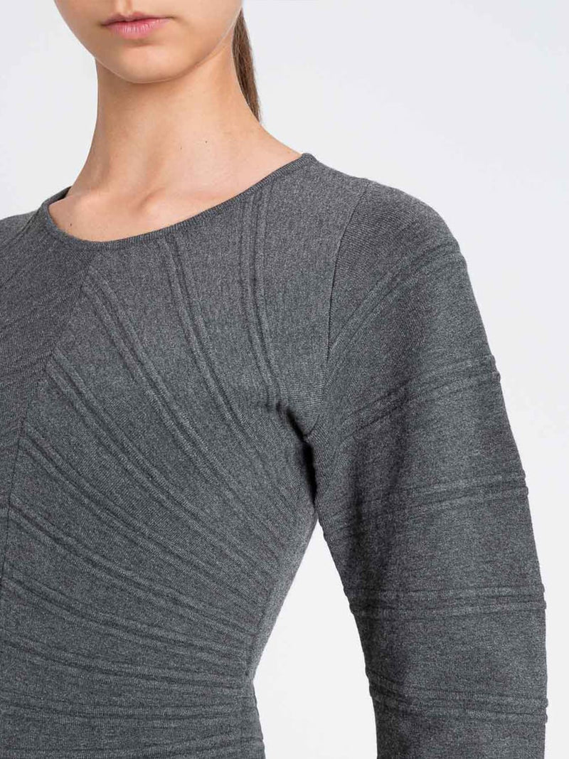 Twinset Ribbed Knit Dress