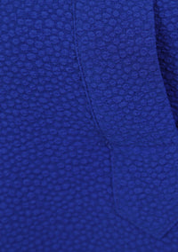 Essentiel Antwerp KAMELEON-II22 Robe polo oversize Kameleon bleu indigo Ink