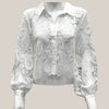 L'Agence Odelia Lace Blouse