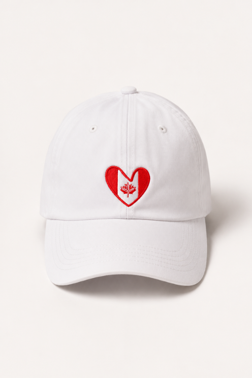 Kerri Rosenthal Chapeau Cœurs Canadiens Lumineux Blanc