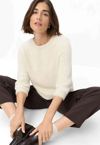 Brax Women's Pullover - Dark Ecru