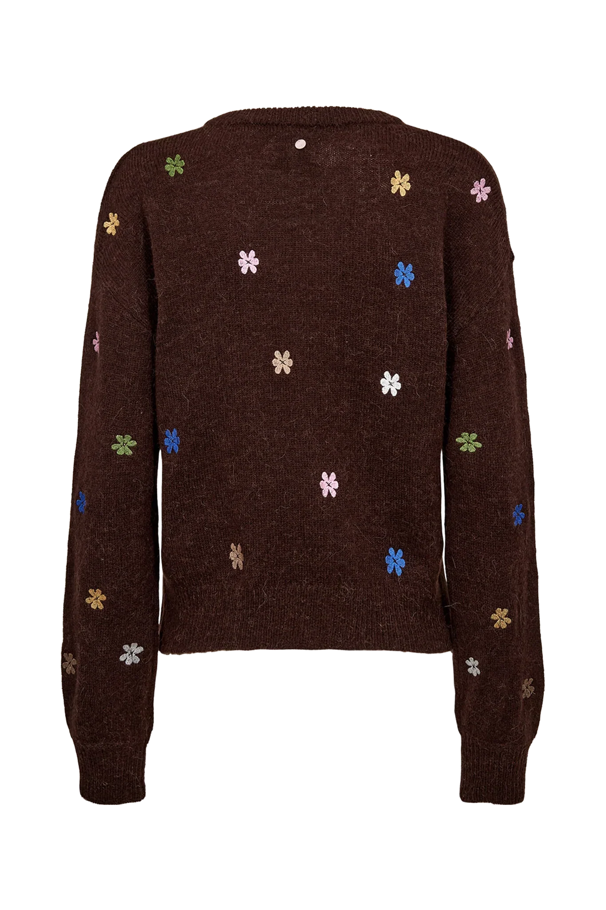 Numph Nuflorie Pullover - Black Coffee
