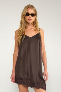 Numph Nunadine Dress - Black Coffee