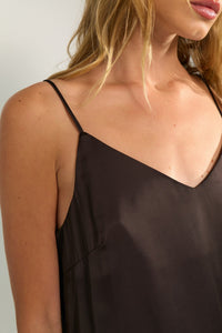Numph Nunadine Dress - Black Coffee