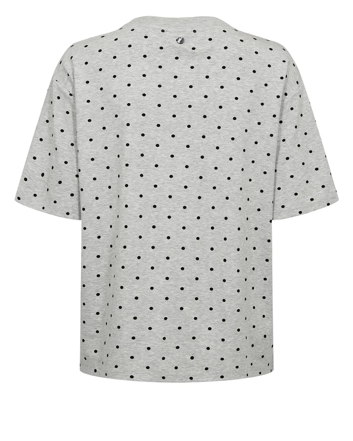 Numph Nurossa Oversize T-Shirt - Light Grey Mel