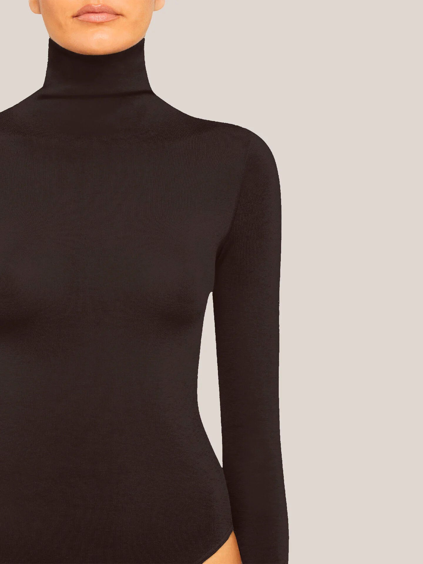 Wolford 012-75084.4870 body à tanga Colorado Darkwood