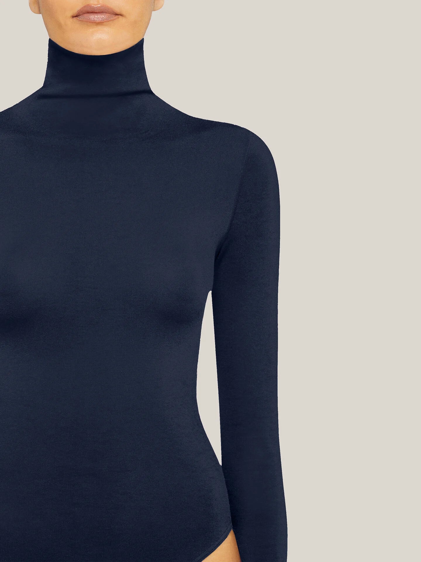 Wolford 012-75084.5452 body à tanga Colorado bleu marine