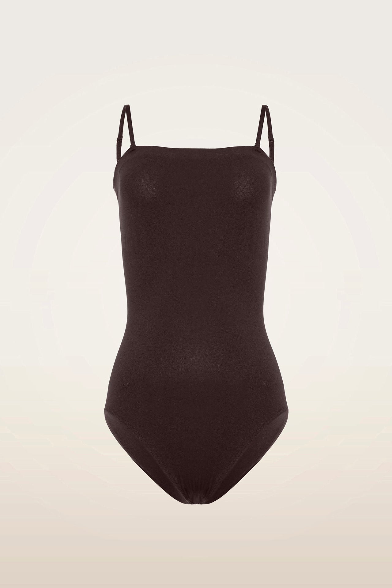 Wolford Skin Contour Tube Body Dark Wood
