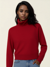 Notshy Garnet Pola Relaxed Turtleneck Sweater