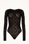 Wolford Structured Lace String Body