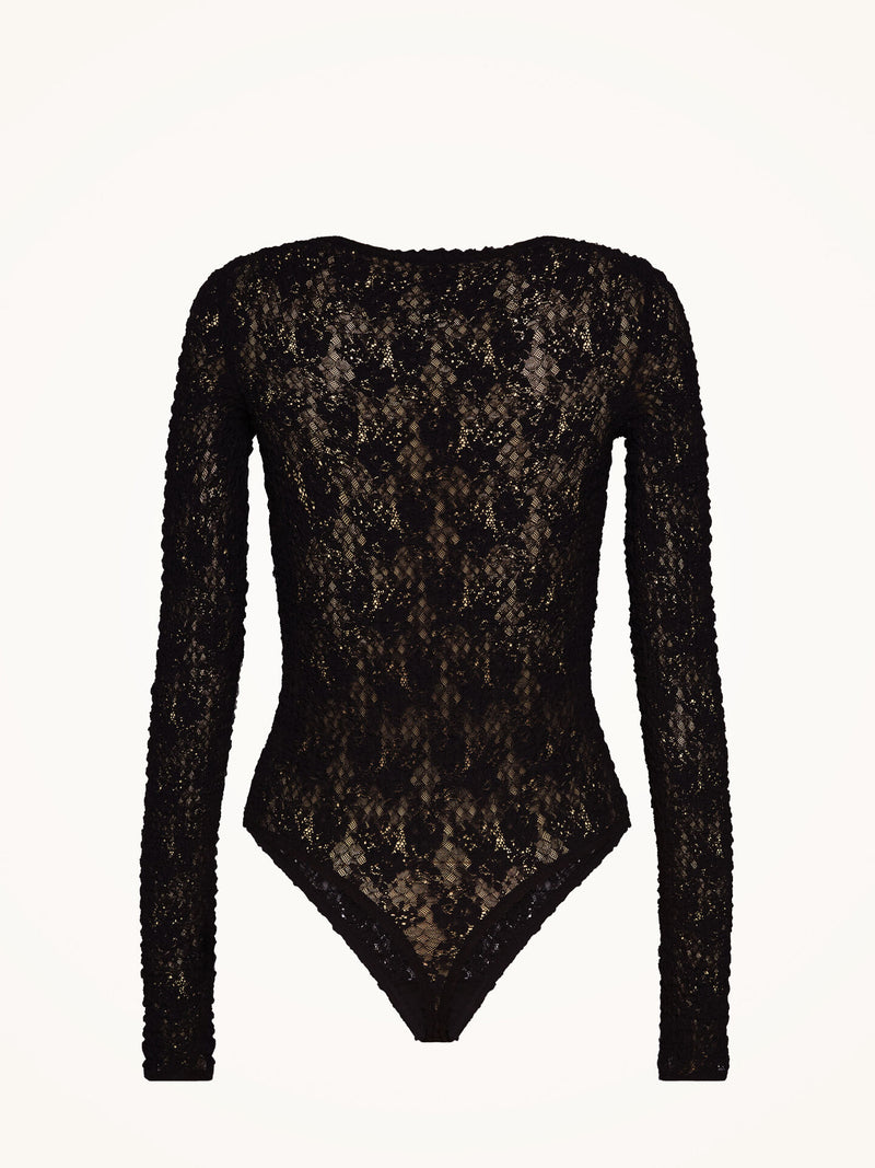 Wolford Structured Lace String Body