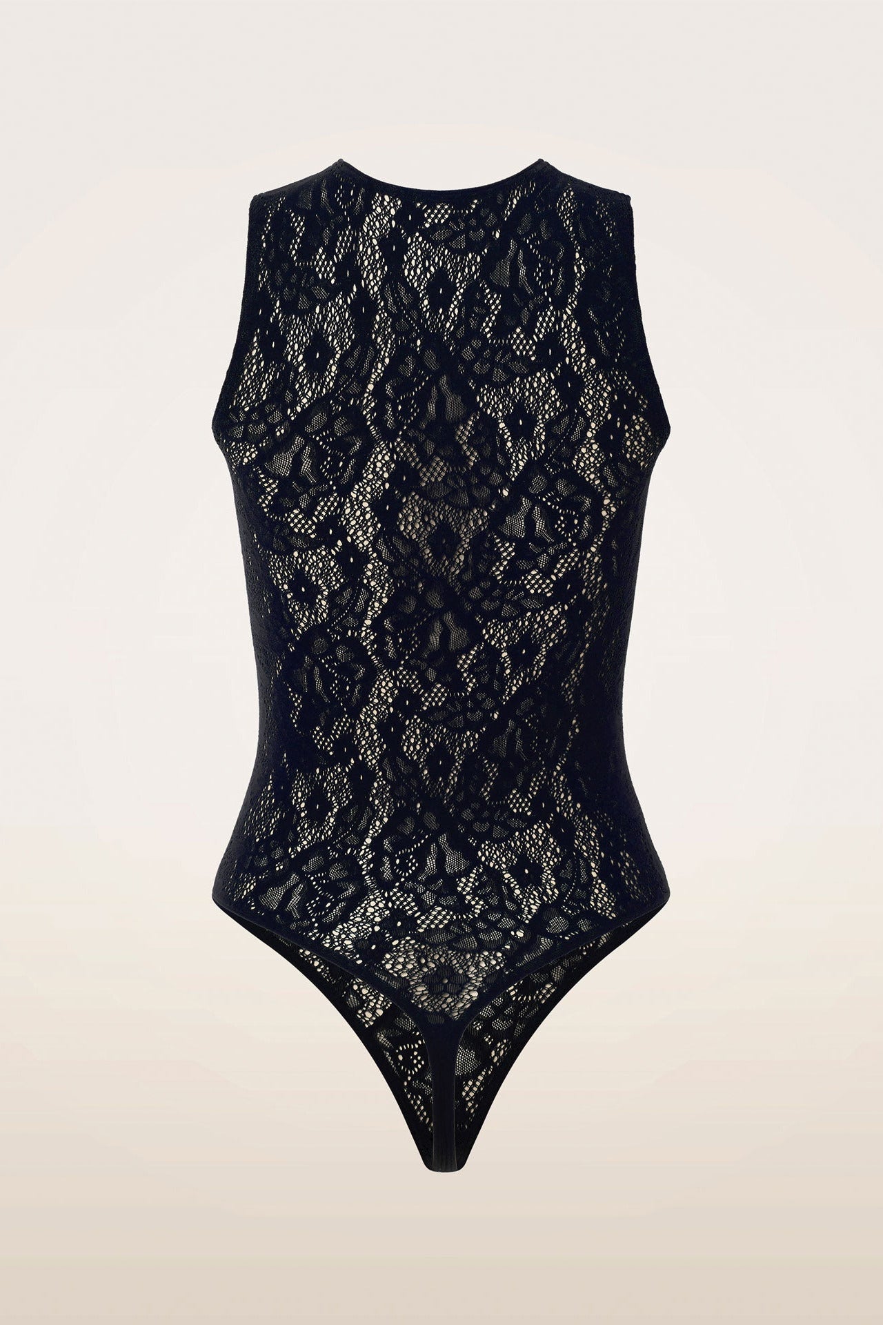 Wolford Infinite Rose Net String Body Black