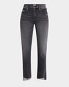 Mother Insider Crop Step Fray Jeans