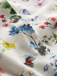 Alice & Olivia Carson Printed Cardigan