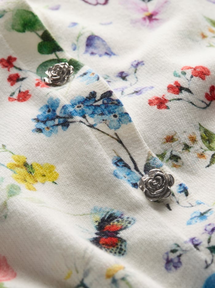 Alice & Olivia Carson Printed Cardigan
