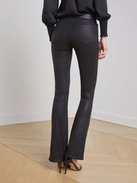 L'Agence Selma Black Coated Jean