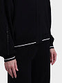 Liu Jo Sport Women's Black Zip Cardigan - Nero Bianco