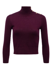 L'Agence Kamdyn Mock-Neck Top
