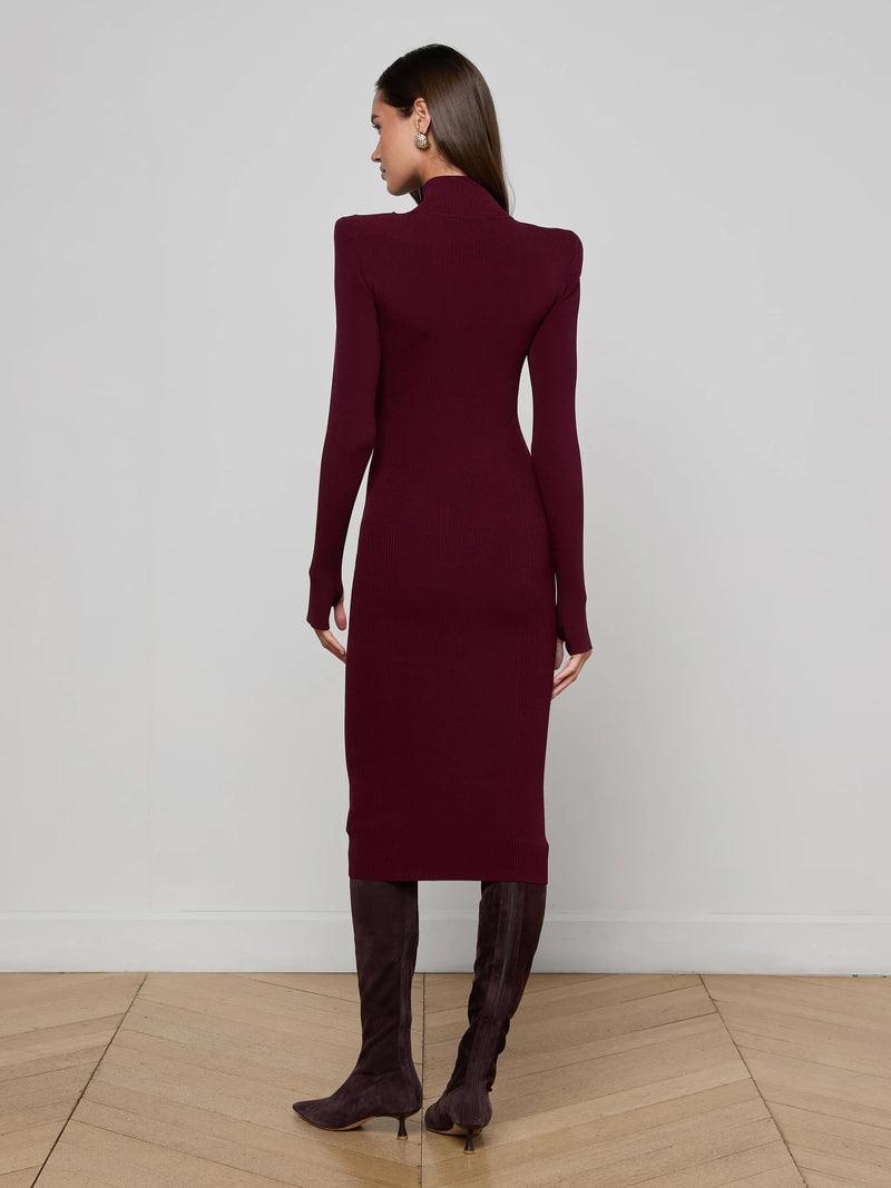 L'Agence Larelle Midi Dress