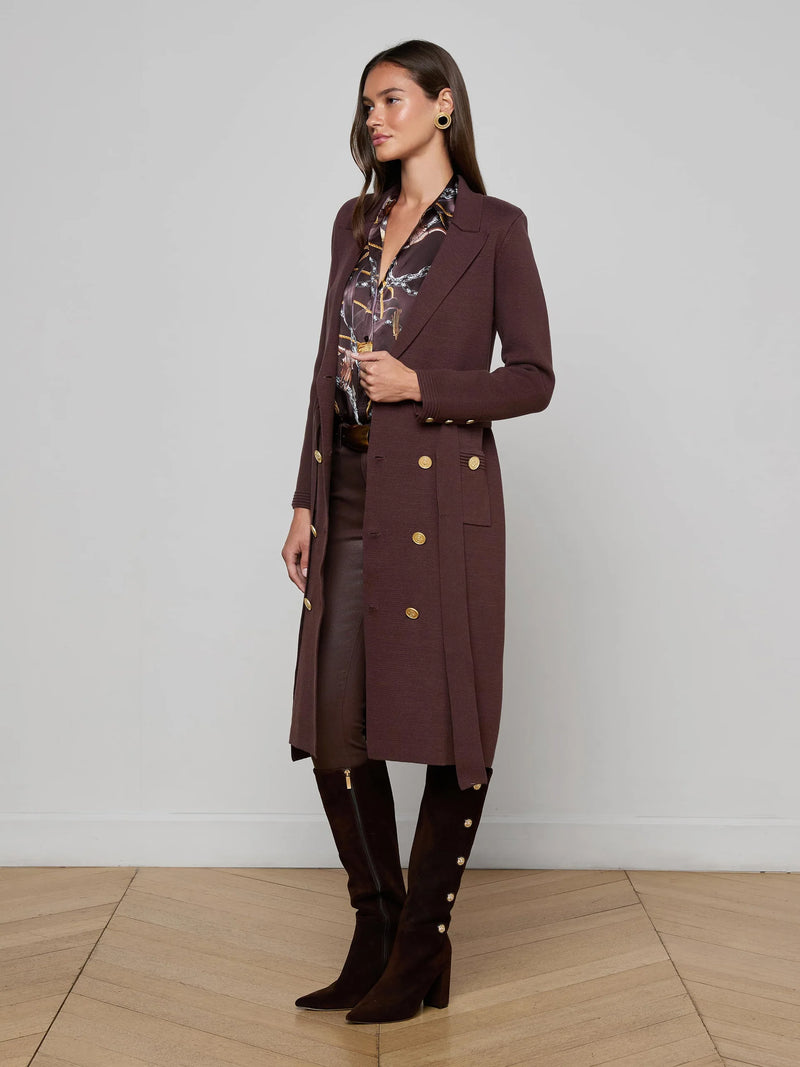 L'Agence Isabel Knit Coat