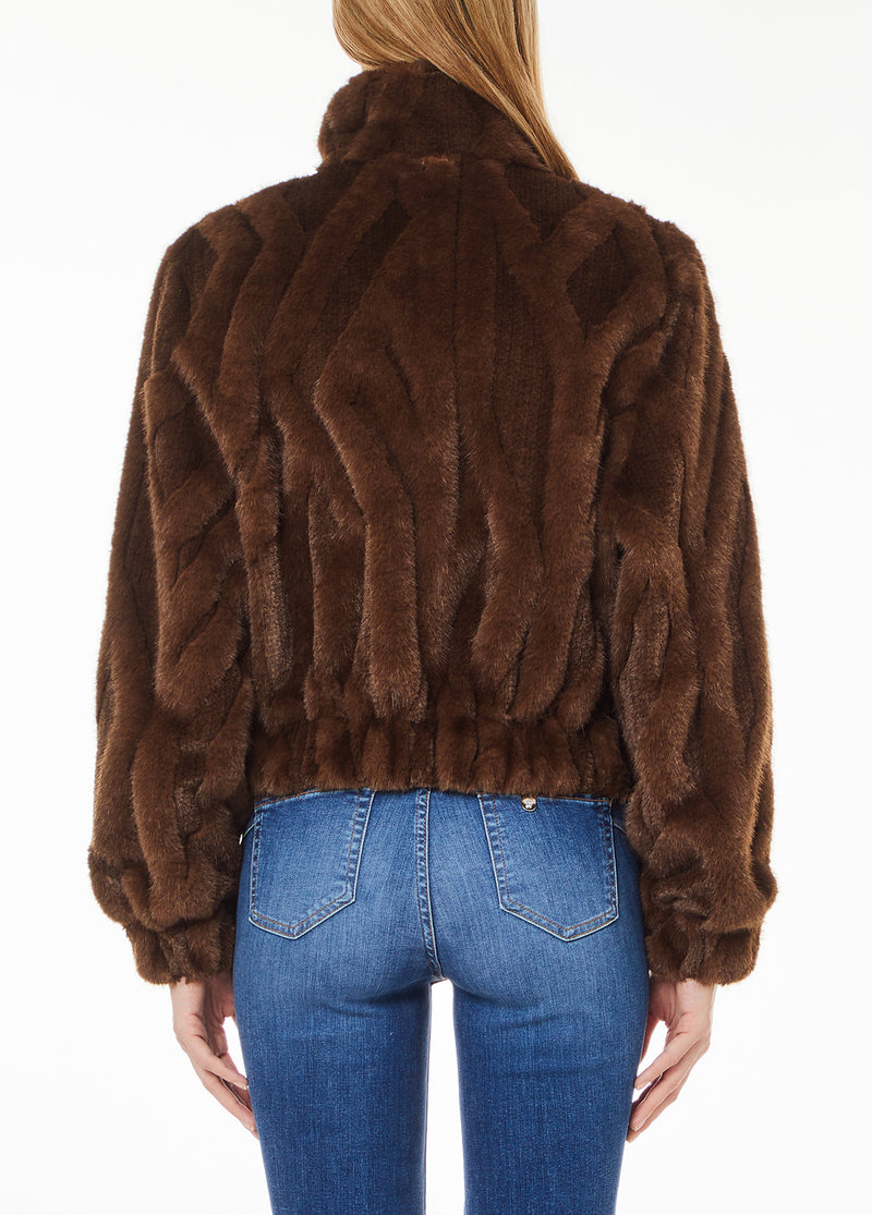 Liu Jo Faux Fur Jacket