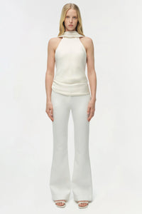 Simkhai Samira Satin Cape Top