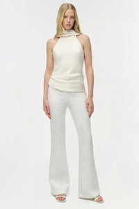 Simkhai Samira Satin Cape Top