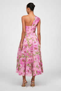 Theia Robe longueur thé Zanthe Mauve Opéra