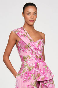 Theia Robe longueur thé Zanthe Mauve Opéra
