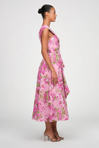Theia Robe longueur thé Zanthe Mauve Opéra