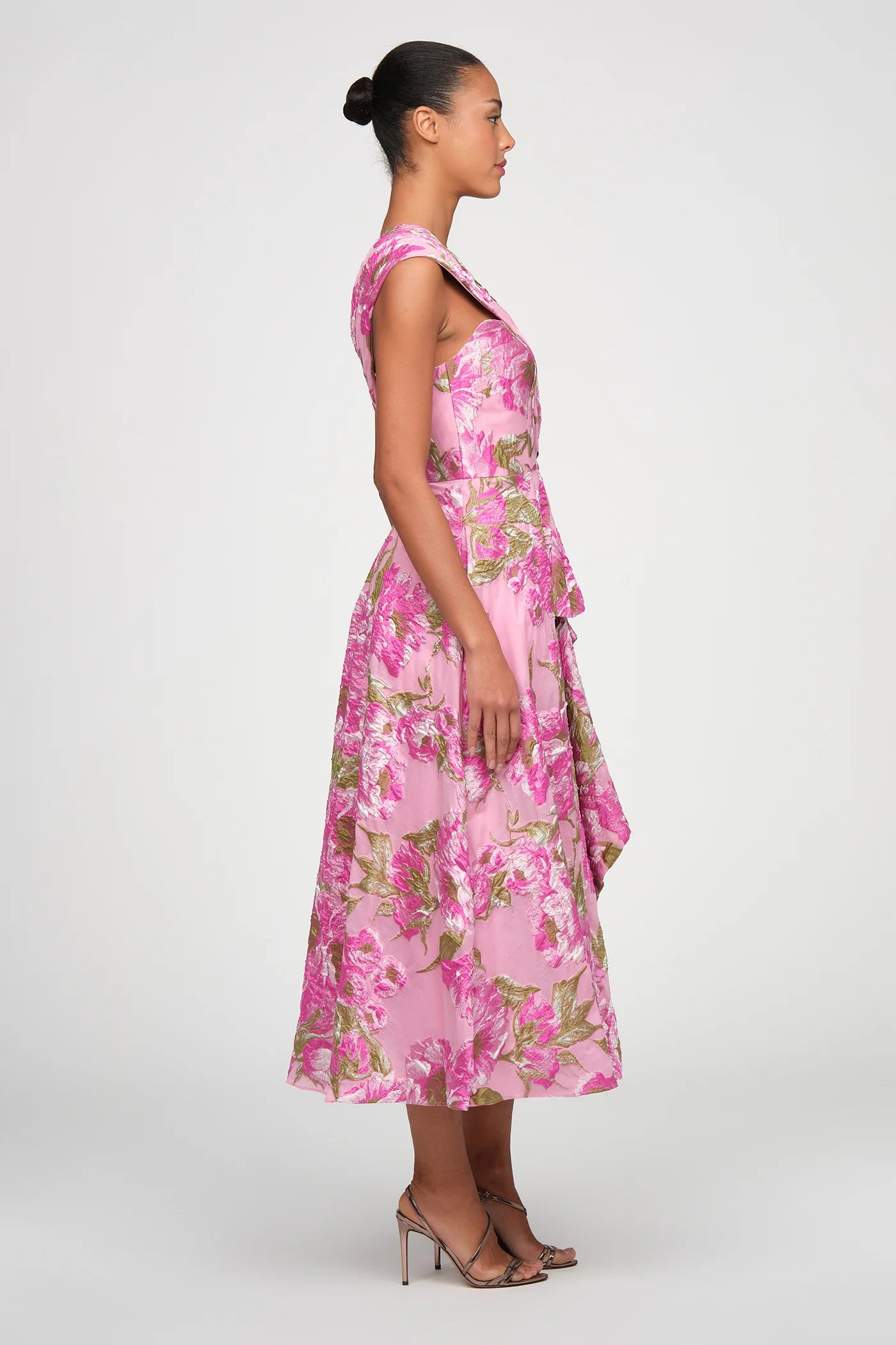 Theia Robe longueur thé Zanthe Mauve Opéra