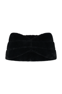 Theia Sierra Faux Mink Shawl Shadow Petal