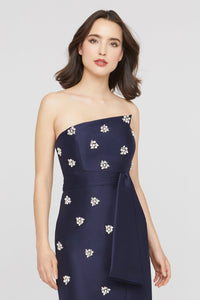 La Petite Robe de Chloe Embellished Midi Dress
