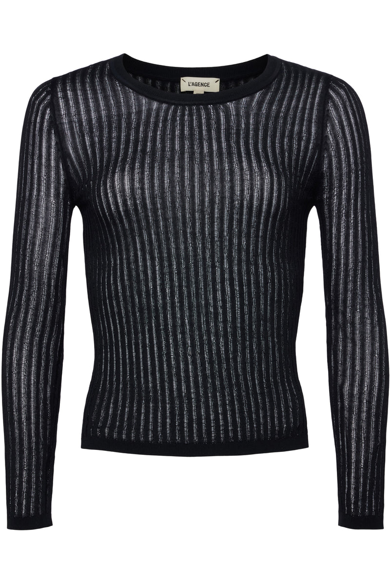 L'Agence Fae Crew Neck Pullover