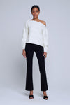 L'Agence Shan Off the Shoulder Sweater