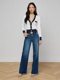 Cardigan Taya L'Agence Blanc/Minuit
