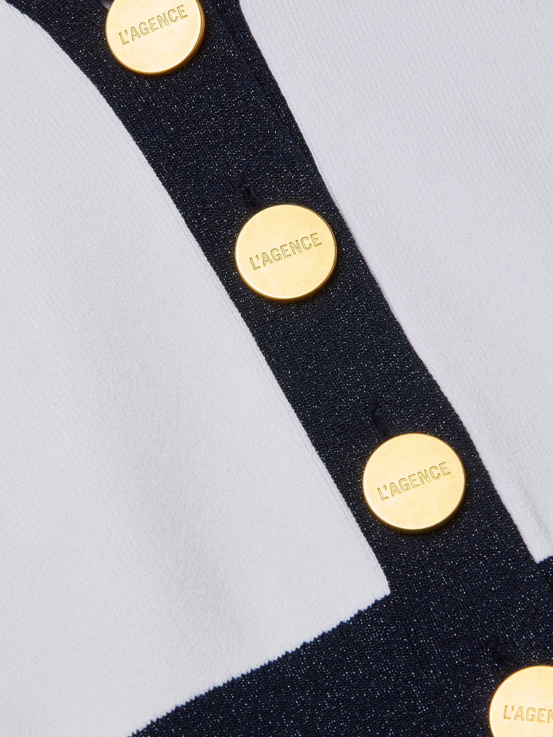 Cardigan Taya L'Agence Blanc/Minuit