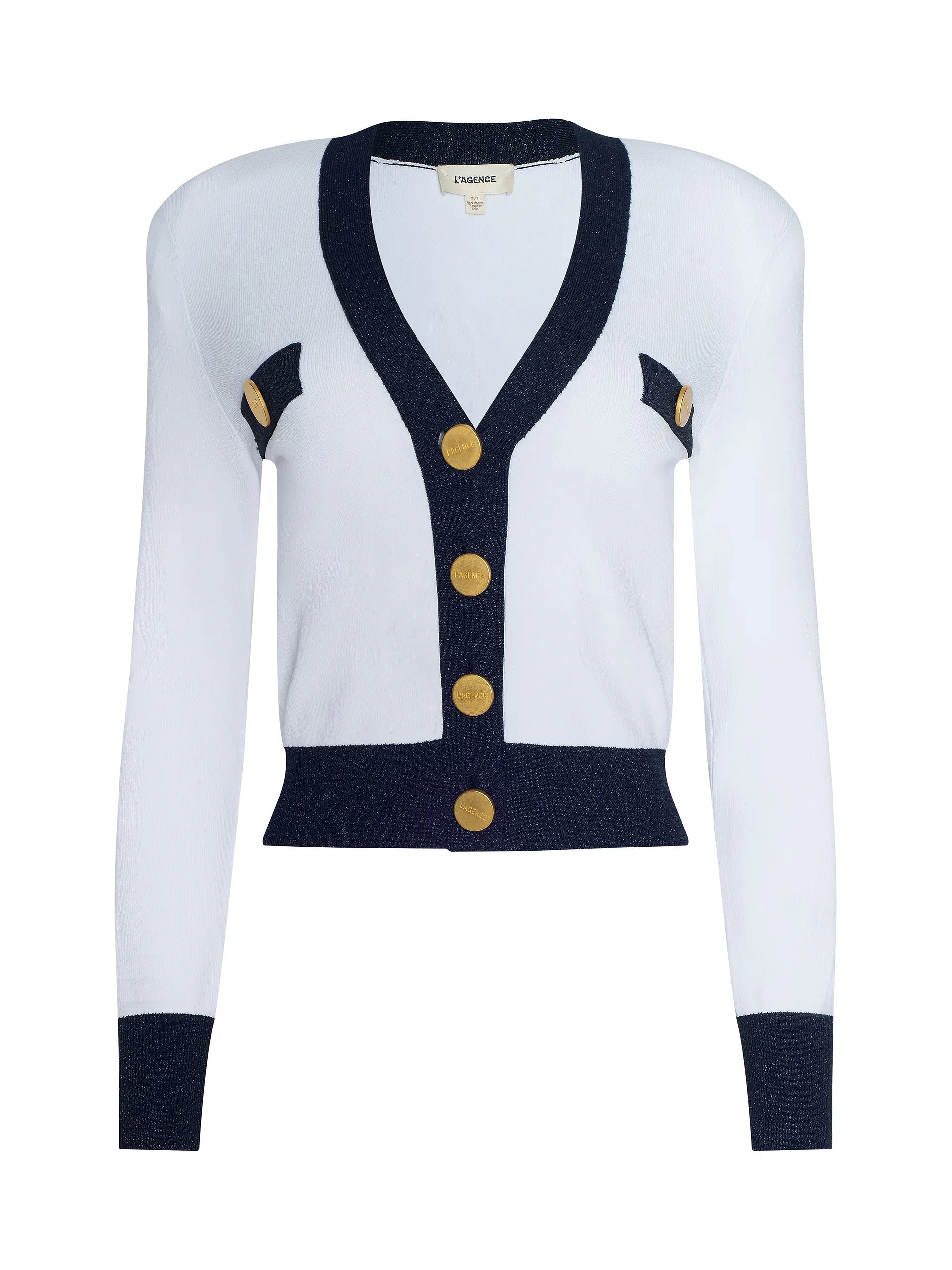 Cardigan Taya L'Agence Blanc/Minuit