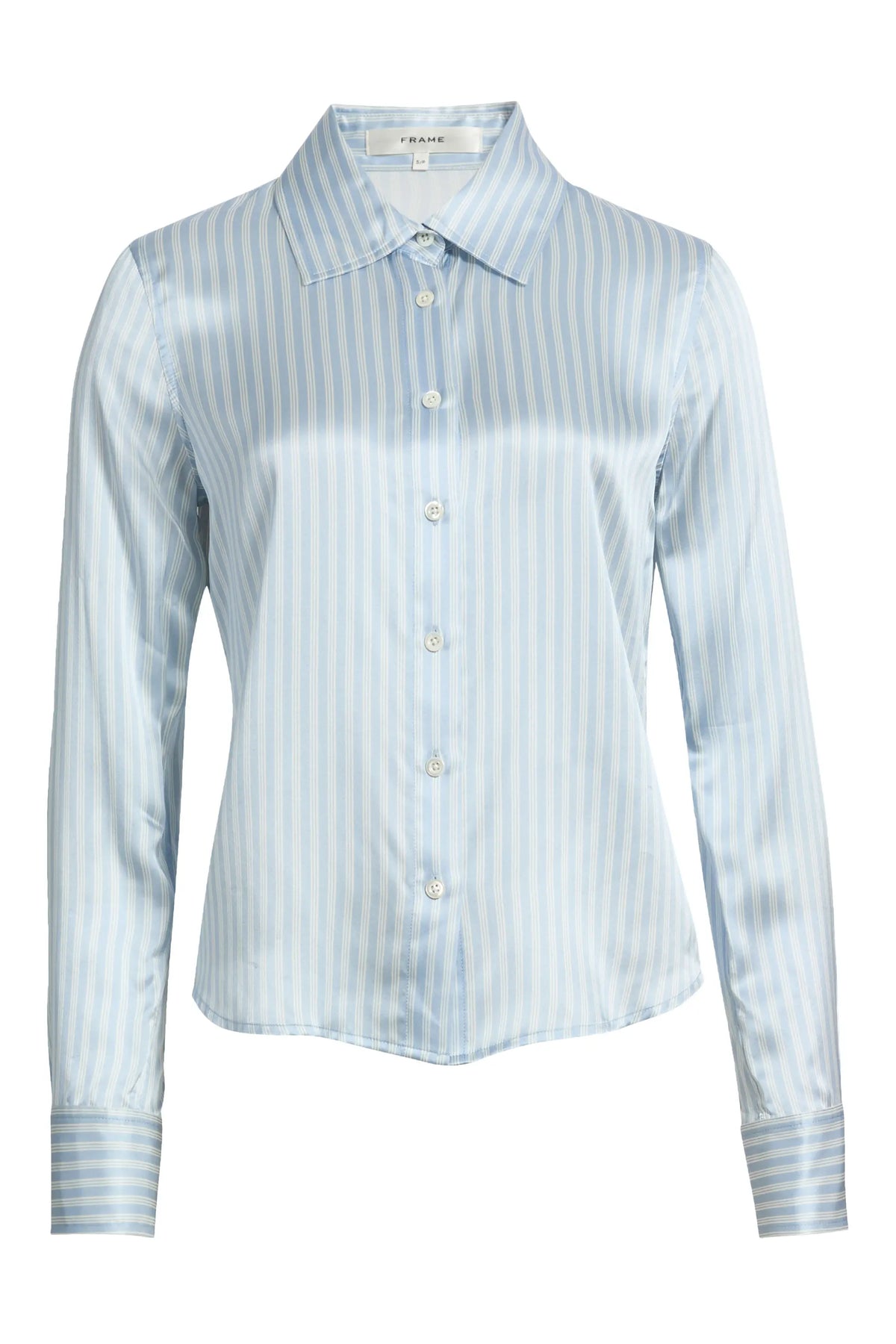 Frame The Office Shirt Bay Blue Stripe